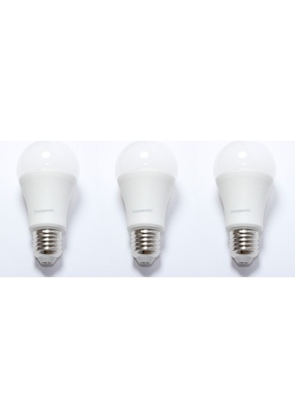 14W Tasarruflu Beyaz Renk LED Ampül Yüksek Işık 6500K 3'lü
