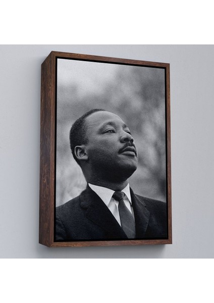 Çerçeveli Martin Luther King Dekoratif Kanvas Duvar TABLOSU-6374 fiyatları