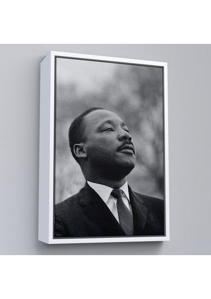 Çerçeveli Martin Luther King Dekoratif Kanvas Duvar TABLOSU-6374 fırsatları