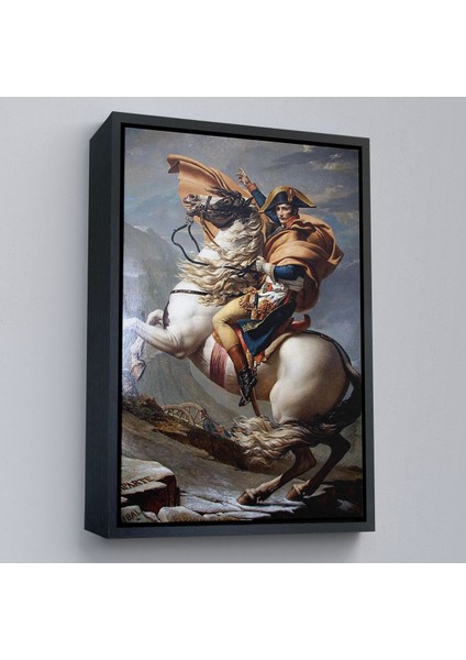 Çerçeveli Bonaparte Franchissant Le Grand-Saint-Bernard TABLOSU-6296