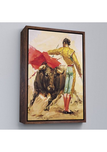Çerçeveli Ispanyol Matador Duvar TABLOSU-6250 fiyatları