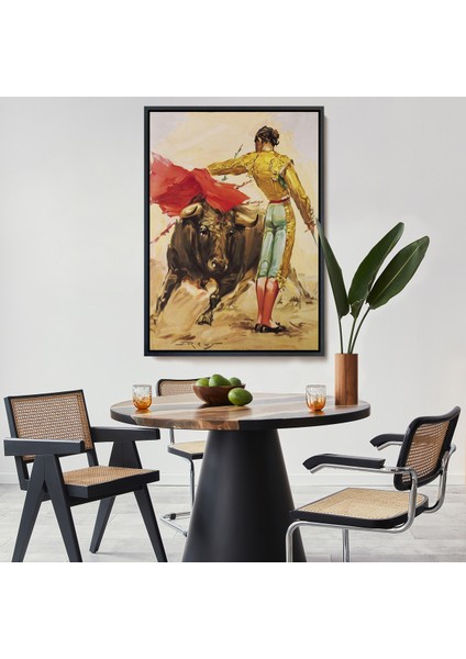 Çerçeveli Ispanyol Matador Duvar TABLOSU-6250