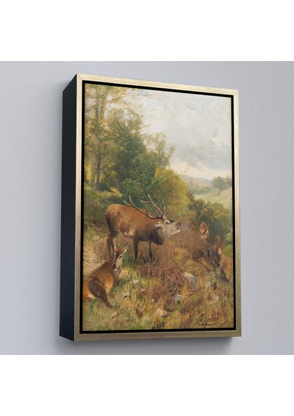 Çerçeveli Bağıran Geyik TABLOSU-7384 modelleri