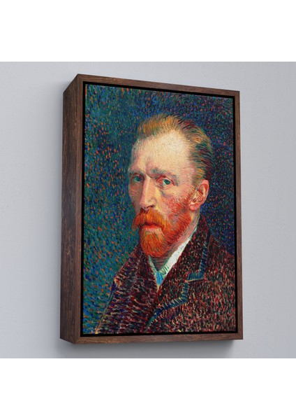 Çerçeveli Vincent Van Gogh - Otoportre TABLO-7453 fiyatları