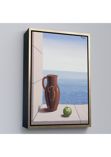 Çerçeveli Rene Magritte - Stimülasyon Hedefi TABLOSU-7412 modelleri