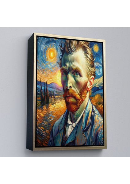 Çerçeveli Vincent Van Gogh TABLOSU-7680 modelleri
