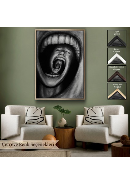 Çerçeveli ve Sanatı Duvar Sanatı Kanvas TABLO-5223