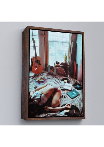 Çerçeveli Elvis ve Rod Stewart Depreyon TABLOSU-7790