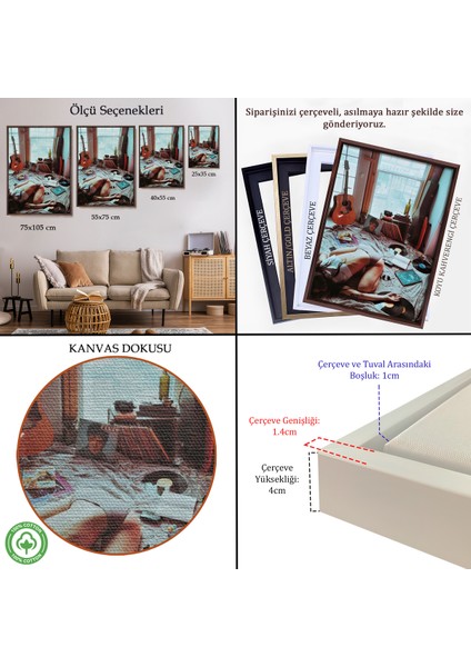 Çerçeveli Elvis ve Rod Stewart Depreyon TABLOSU-7790 indirimleri