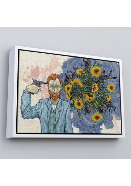 Çerçeveli Vincent Van Gogh Gerçeküstü Intahar TABLOSU-6659 fırsatları