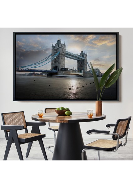 Çerçeveli Londra Köprüsü TABLOSU-6621