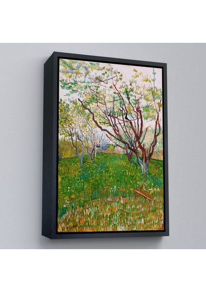 Çerçeveli Vincent Van Gogh - Meyve Çiçekleri TABLOSU-7450 modelleri