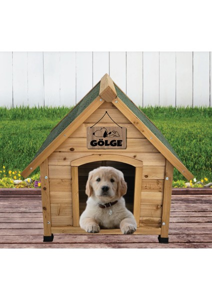 Kahverengi Ahşap Köpek Isimliği 15X8,5 Cm, Doğal ve Şık Tasarım. modelleri