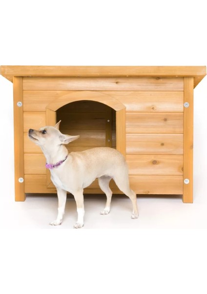 Ahşap Dış Mekan Köpek Kulübesi, Dayanıklı ve Şık Tasarım
