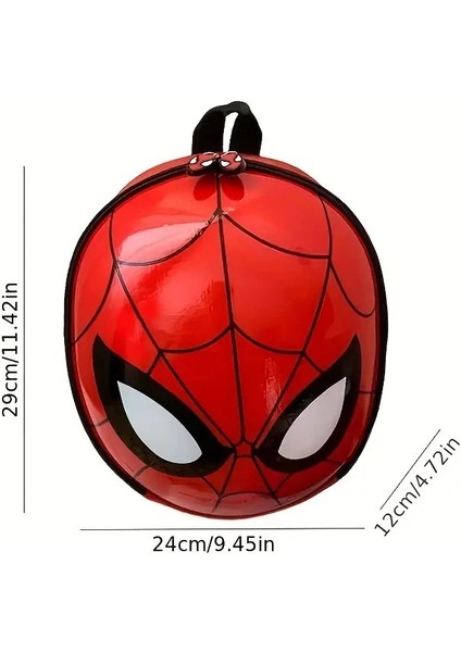 Spider-Man Süper Kahraman Çantası Ayarlanabilir Omuz Askısı, Dayanıklı Kumaş, Kırmızı ve Siyah Tasarım fiyatları