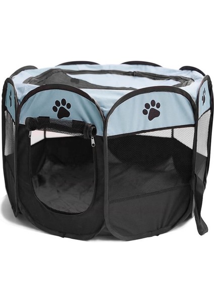 Çok Renkli 8 Parça Oyun Alanı, 30X43CM, Çap 65CM, Kumaş, Köpek ve Kedi Için fiyatları