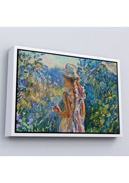 Çerçeveli Küçük Kız Çocuğu TABLOSU-7258