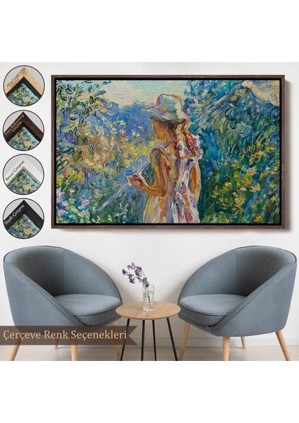 Çerçeveli Küçük Kız Çocuğu TABLOSU-7258