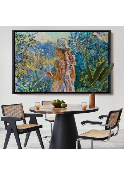 Çerçeveli Küçük Kız Çocuğu TABLOSU-7258