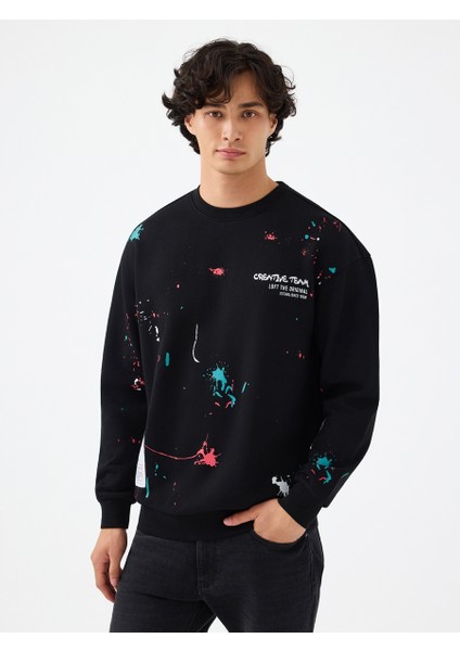 Relax Fit Erkek Sweatshirt