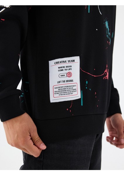 Relax Fit Erkek Sweatshirt