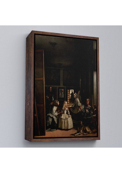 Çerçeveli Diego Velázquez - Nedimeler Tablosu - Las MENINAS-7349 fiyatları