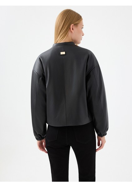 Oversize Fit Kadın Mont Pu modelleri