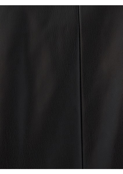 Oversize Fit Kadın Mont Pu