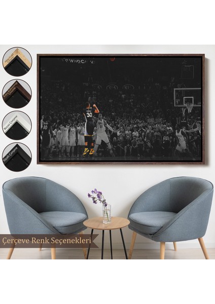 Çerçeveli Stephen Curry Kanvas TABLO-5144