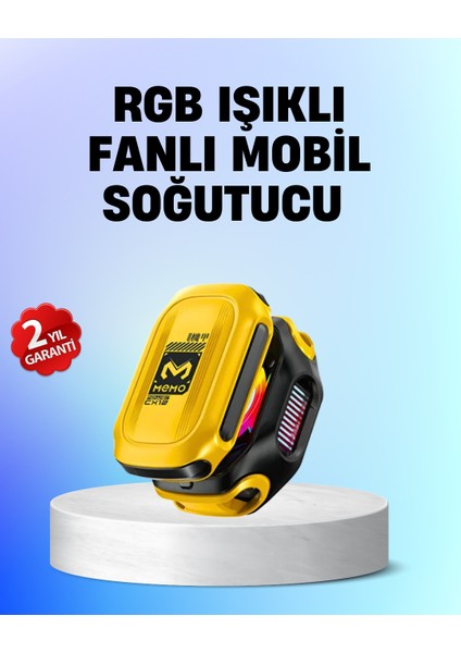 Yarı Iletken Çipli Rgb Işıklı Telefon Soğutucu