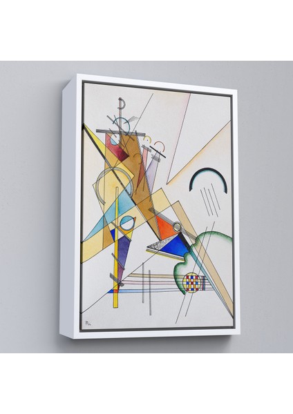 Çerçeveli Wassily Kandinsky Gewebe TABLO-7493