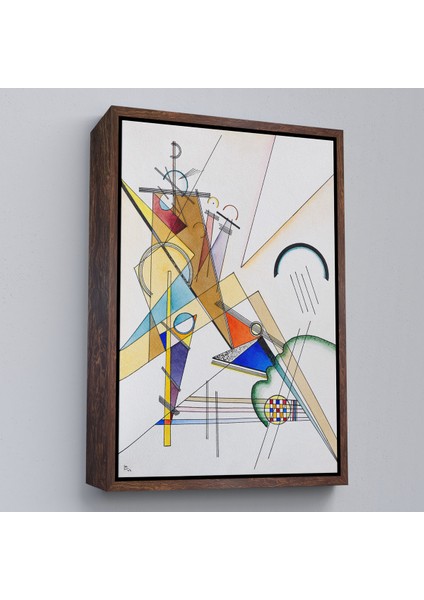Çerçeveli Wassily Kandinsky Gewebe TABLO-7493 fiyatları