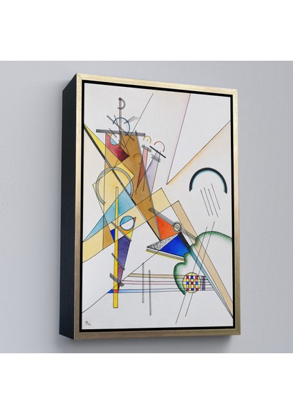 Çerçeveli Wassily Kandinsky Gewebe TABLO-7493 modelleri