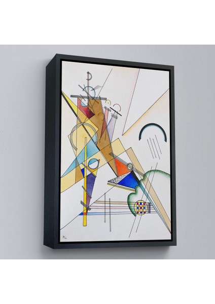 Çerçeveli Wassily Kandinsky Gewebe TABLO-7493 fırsatları