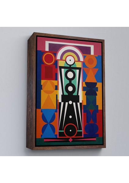 Çerçeveli Auguste Herbin - Kompozisyon TABLOSU-8093 fiyatları