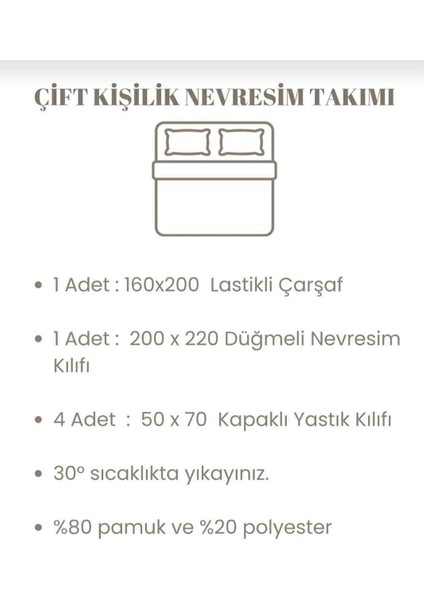Porto Çift Kişilik Nevresim Takımı fiyatları