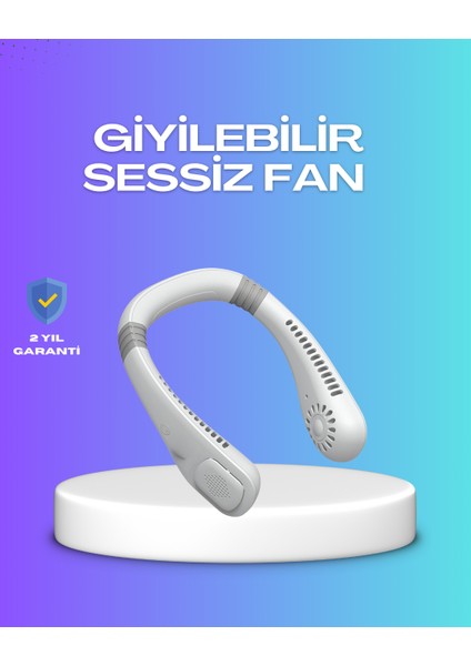 Eller Serbest Şarjlı Taşınabilir Soğutucu Fan