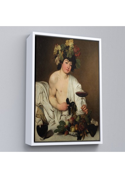 Çerçeveli Caravaggio - Bacchus TABLO-8074 fırsatları