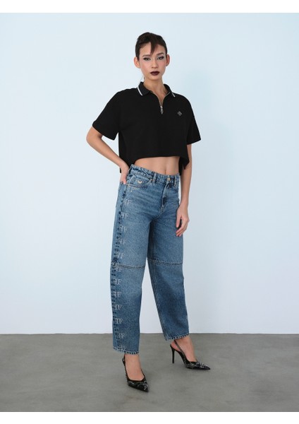 Oversize Fit Kadın Polo K.kol modelleri