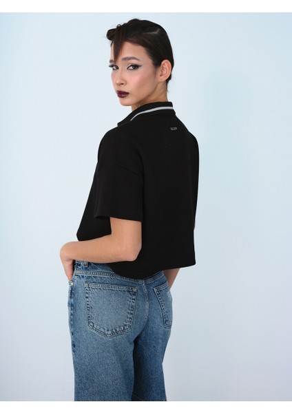 Oversize Fit Kadın Polo K.kol indirimleri