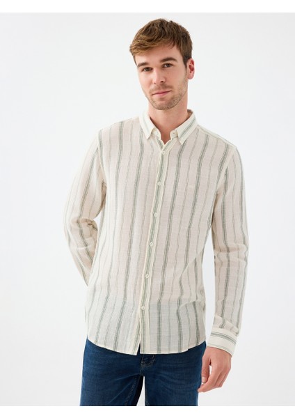 Regular Fit Erkek Gömlek U.kol
