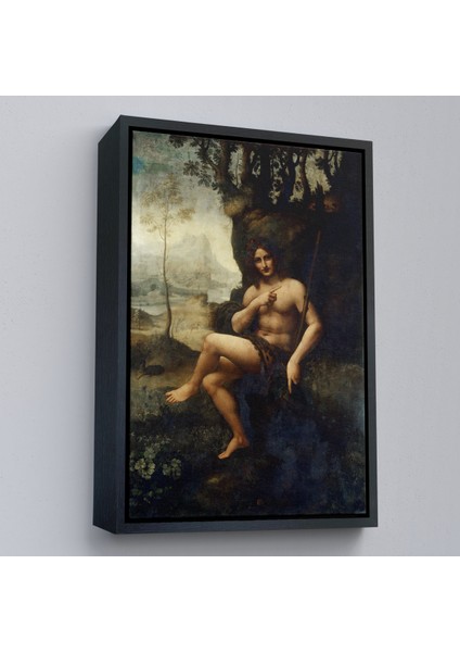 Çerçeveli Leonardo Da Vinci - Francesco Melzi - Bacchus TABLO-7351 fırsatları