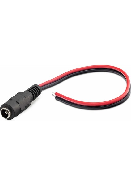 Power Jak Kablo 5.5*2.5 26CM Kırmızı-Siyah 6 Lı Paket HDX5528