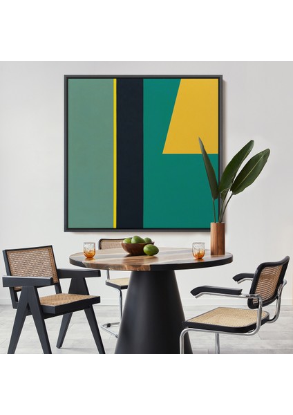 Çerçeveli Léon Wuidar - Soyut TABLO-8303