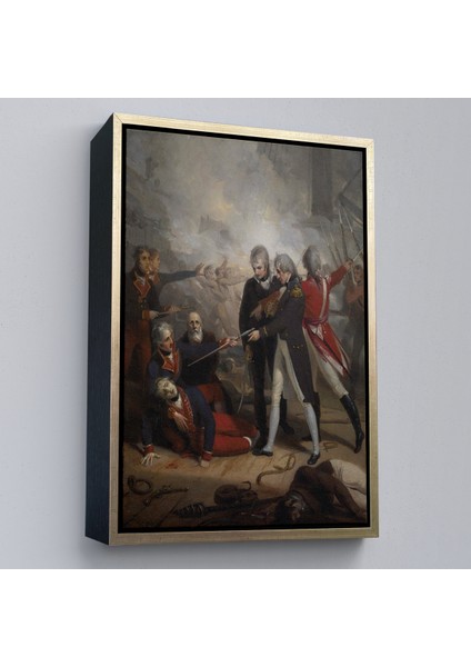 Çerçeveli San Nicolas'ın St Vincent'ta Teslim Olması Reprodüksiyon TABLOSU-6277 modelleri