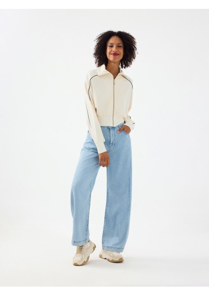 Long Crop Kadın Sweatshirt fiyatları