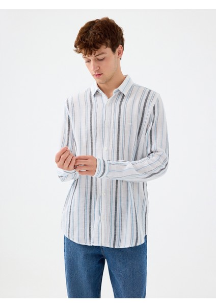 Regular Fit Erkek Gömlek U.kol