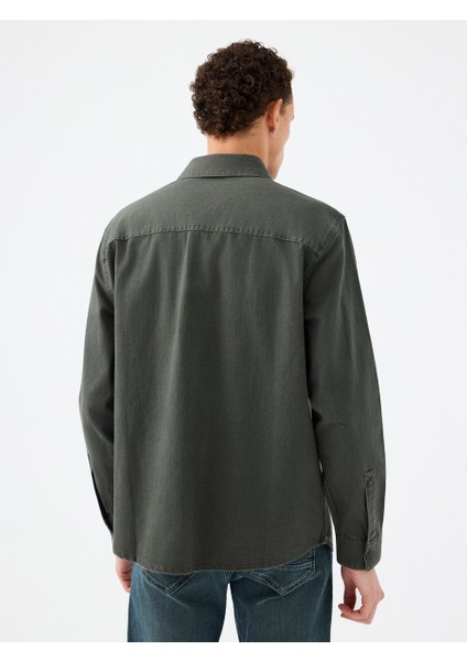 Relax Fit Erkek Gömlek U.kol modelleri