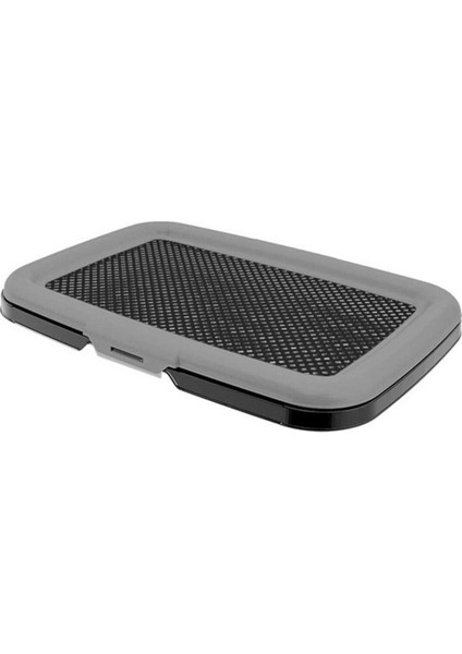 Gri Akıllı Köpek Tuvaleti 59X39X5,5CM, Erkek Köpekler Için, Bacak Aparatı Hediyeli