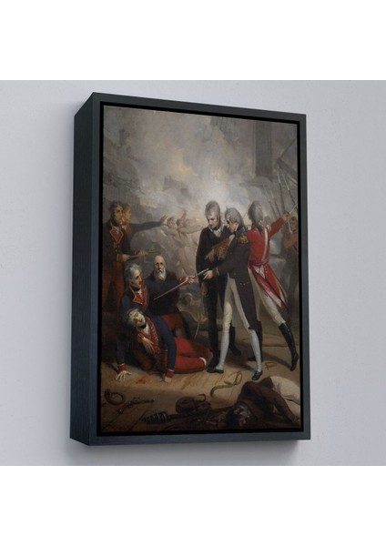 Çerçeveli San Nicolas'ın St Vincent'ta Teslim Olması Reprodüksiyon TABLOSU-6277 fırsatları